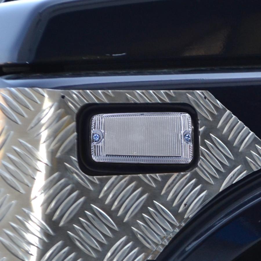 ジムニーja11 ヘッドライトガード　サイドマーカー　左右 JA11 JA12 JA22 JA71 ジムニー 用 クリア サイド マーカー 左右