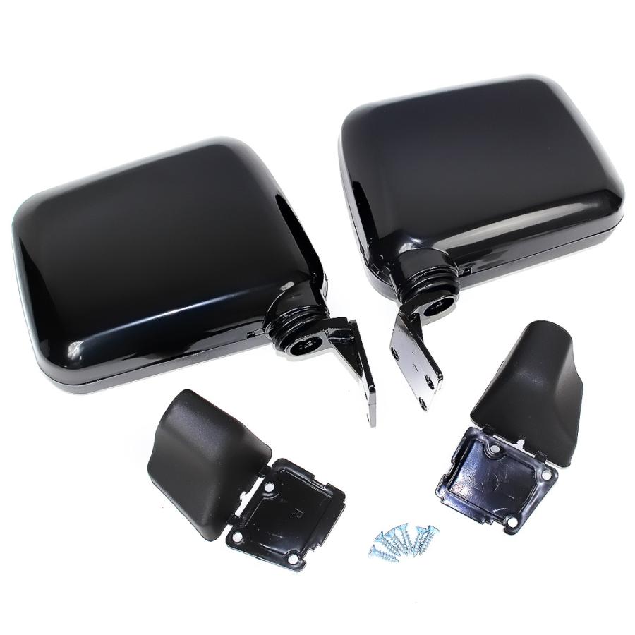 ジムニー専用ドアミラーカバー 新品未使用 ジムニー JA11 JA12 JA22 JA71 メッキ ドアミラーカバー 純正交換