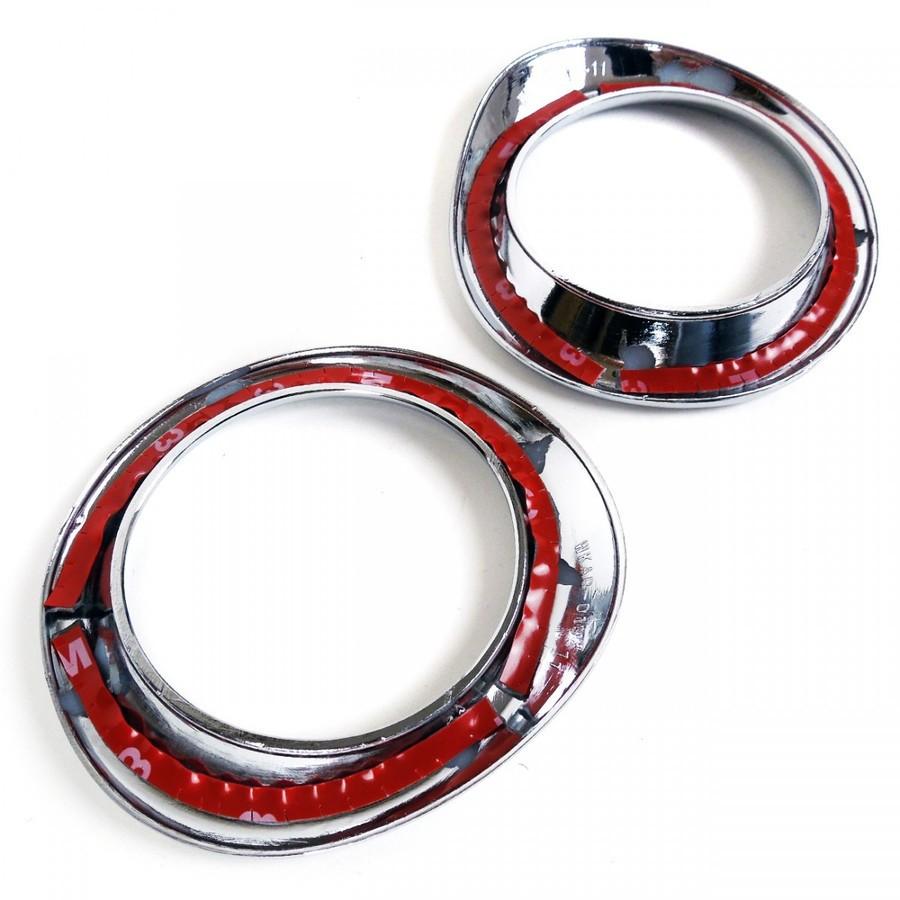 デミオ DJ メッキフォグランプリングカバー 4P フォグガーニッシュ