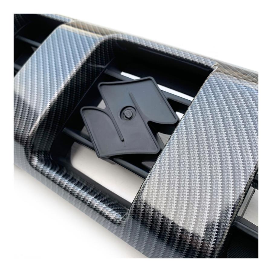 ジムニー JB23 クロスアドベンチャー仕様 フロントグリル カーボン調 4