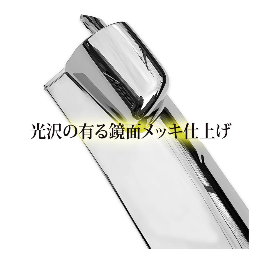 デュトロ 標準 鏡面 メッキ コーナーパネル ピラー無し専用 左右セット