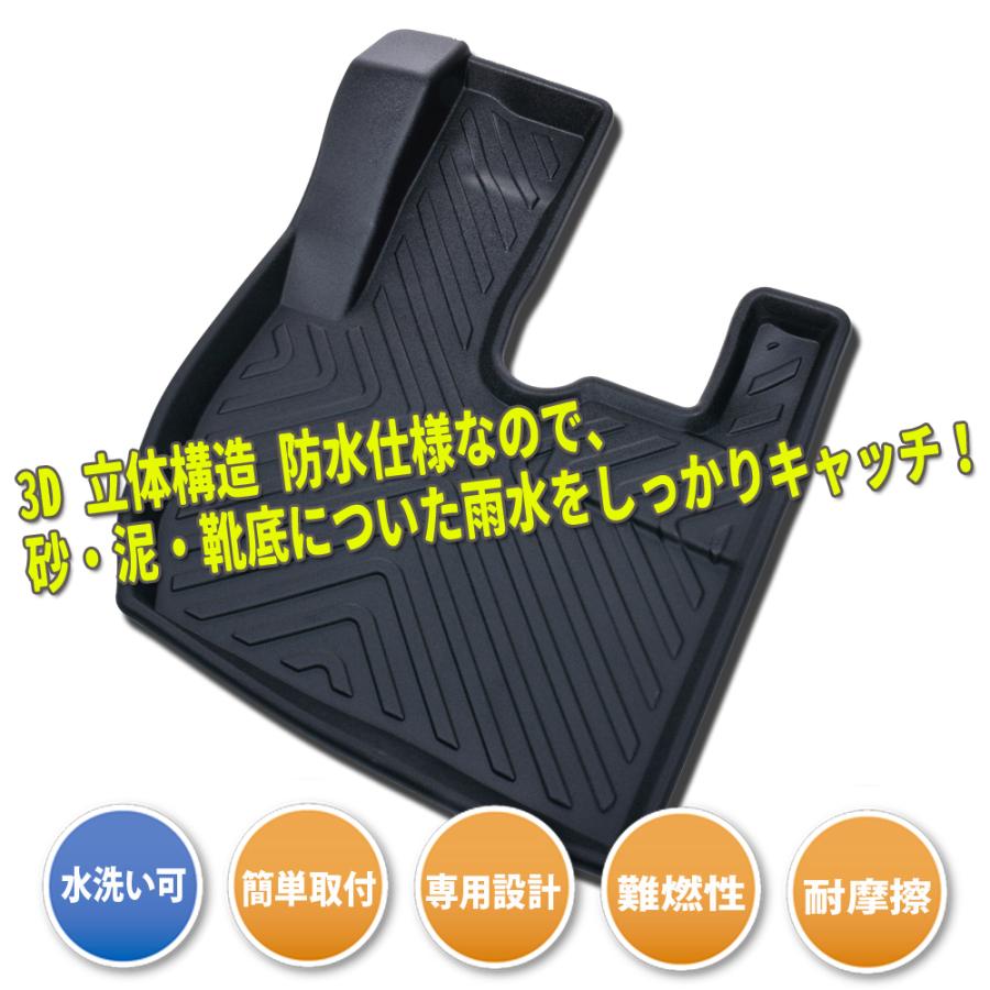 大福　マット 三菱ふそう 17 スーパーグレート 3D 立体 フロアマット 運転席 防水