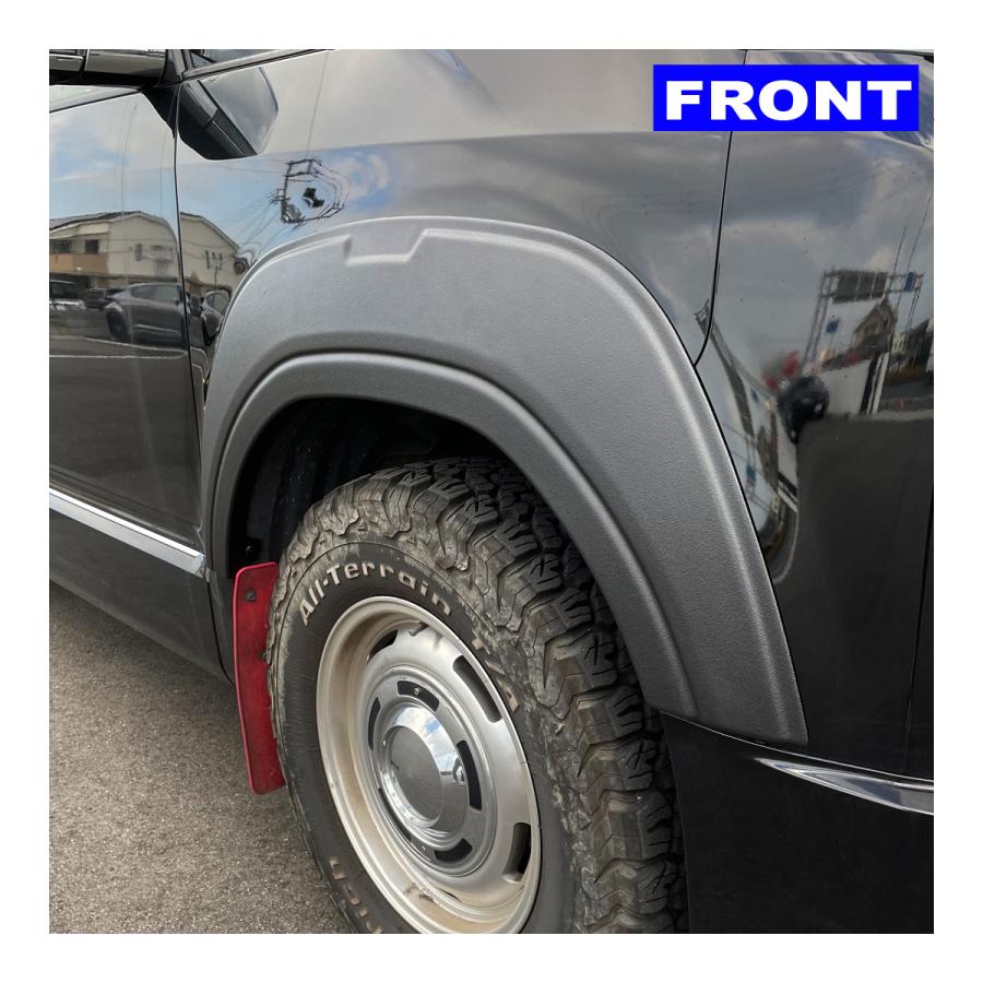 デリカ D5 CV1W 後期 オーバーフェンダー トリム 穴開け不要 車検対応