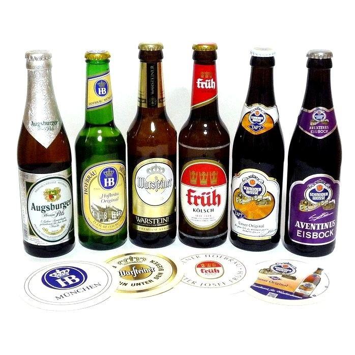 ドイツビール飲み比べ6種12本セット オリジナルコースター付 330ml 