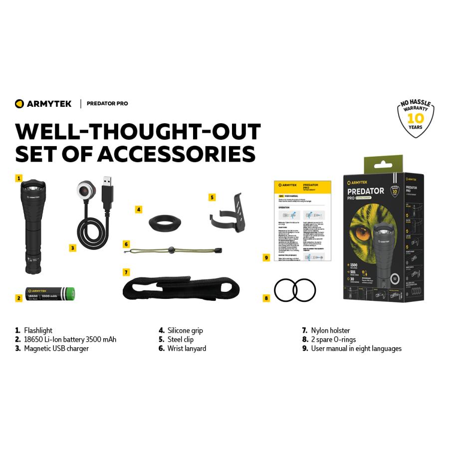 ARMYTEK PREDATOR PRO 地震対策　アウトドア　キャンプ ARMYTEK PREDATOR PRO 地震対策 アウトドア キャンプ