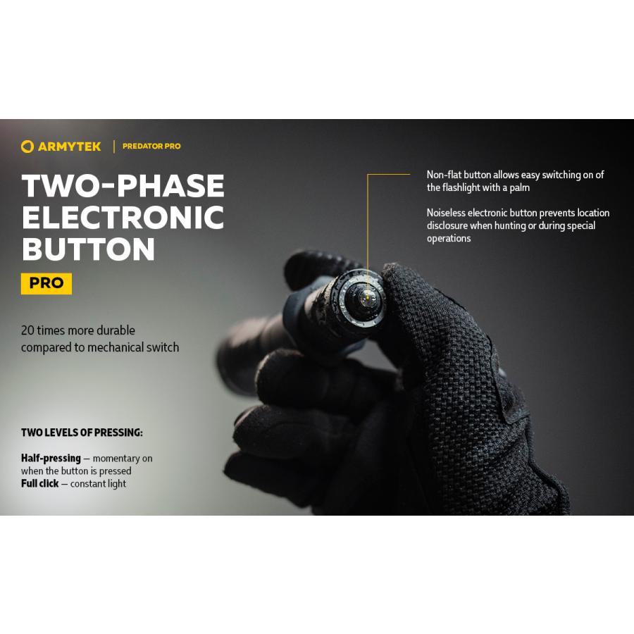 ARMYTEK PREDATOR PRO XHP35 HI 白色光 タクティカルフラッシュ ARMYTEK PREDATOR PRO XHP35 HI 白色光 タクティカルフラッシュ