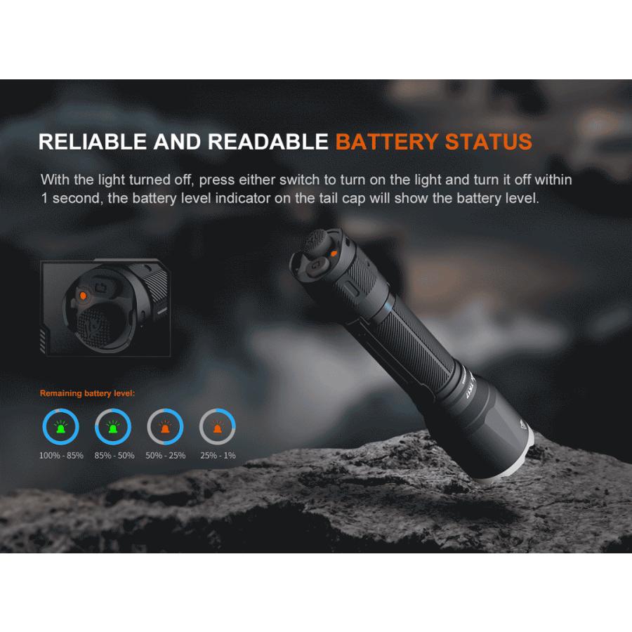 Fenix TK17 タクティカルフラッシュライト 最大3600ルーメン USB-C充電