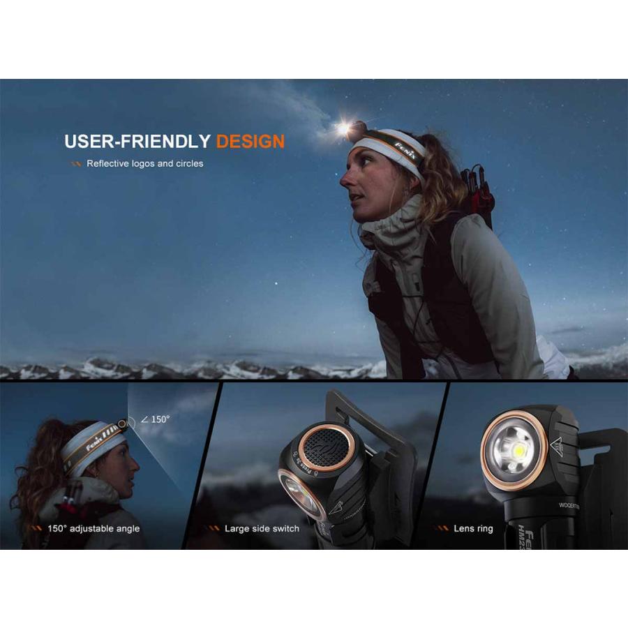 FENIX（フェニックス） Fenix HM23 V2.0 ヘッドライト 最大300ルーメン