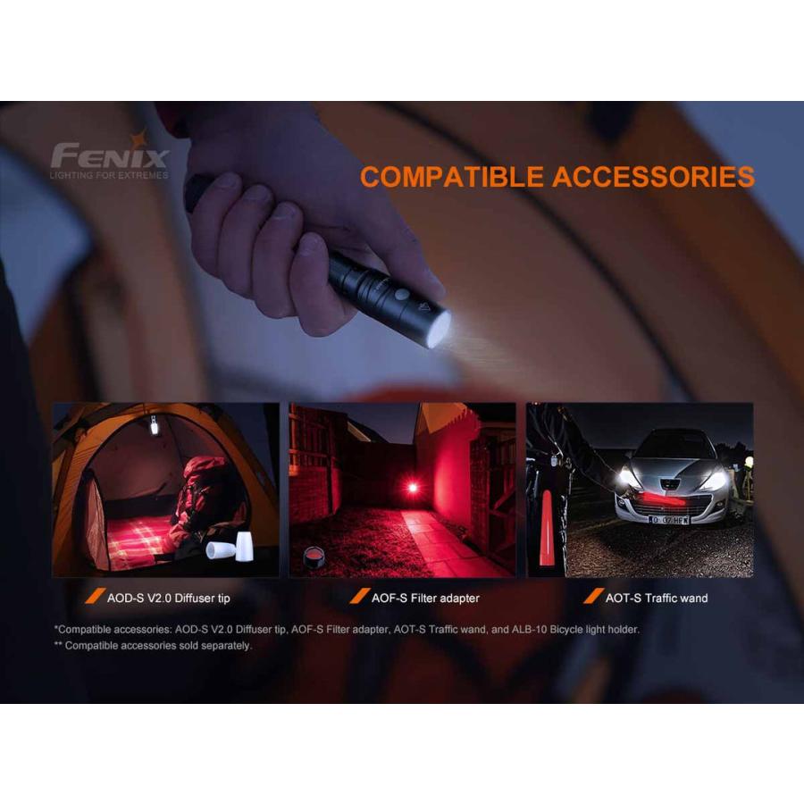 FENIX（フェニックス） Fenix LD22 V2.0 フラッシュライト 最大800