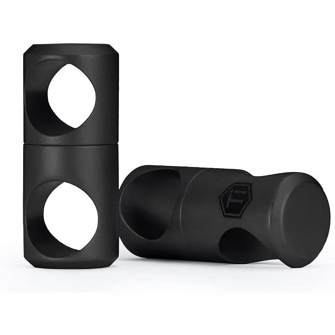 KeyUnity KA07 チタン製 360°回転コネクタ キーリング 2個入 シルバー