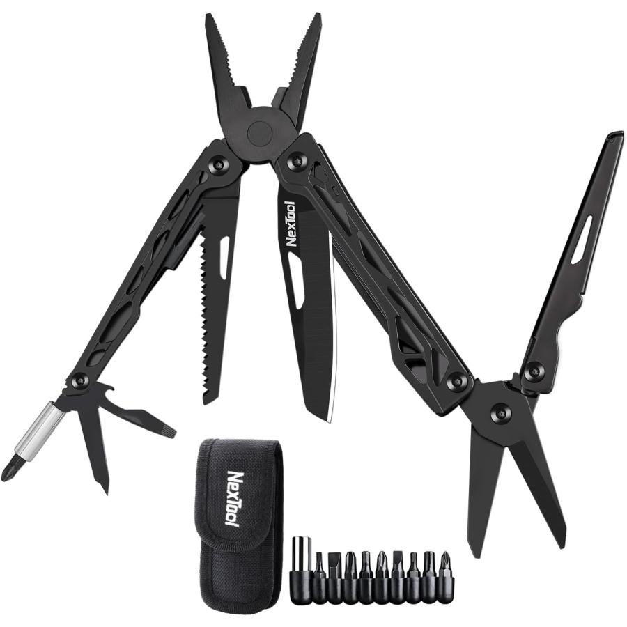NexTool Black Knight マルチツール 11in1 ステンレス製 多機能ペンチ 