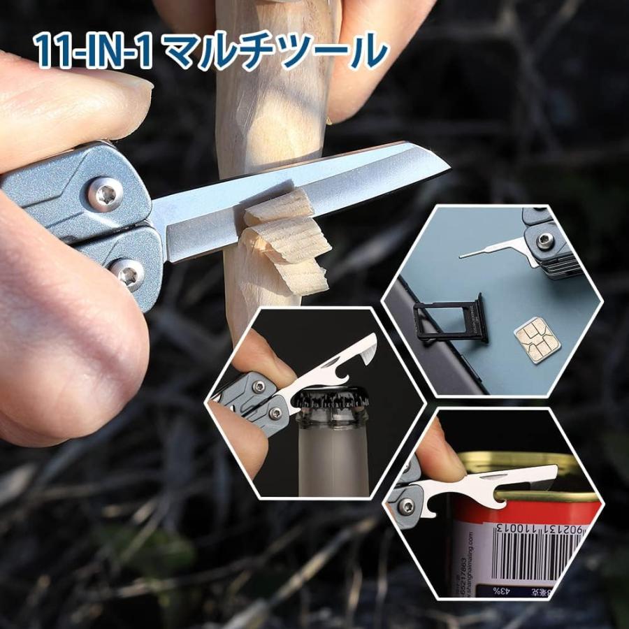 NexTool Mini Sailor マルチツール 11in1 ステンレス製 多機能 NexTool Mini Sailor マルチツール 11in1 ステンレス製 多機能