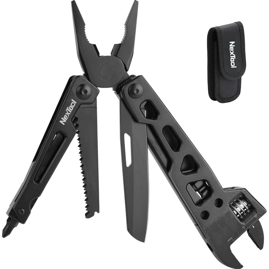 NexTool Black Wrench マルチツール 9-in-1 ステンレス製 精密 NexTool Black Wrench マルチツール 9-in-1 ステンレス製 精密