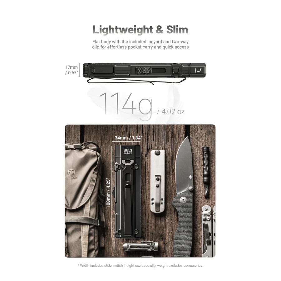 NITECORE（ナイトコア） Nitecore EDC09 フラッシュライト 可動ヘッド