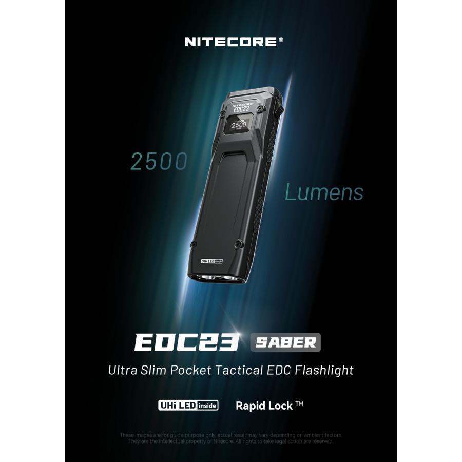 NITECORE（ナイトコア） Nitecore EDC23 ウルトラスリム フラッシュ