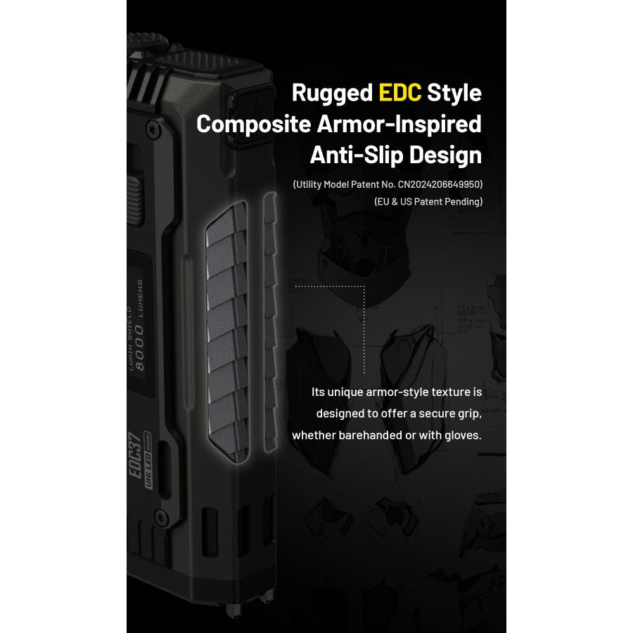 NITECORE（ナイトコア） Nitecore EDC37 フラッシュライト 8000
