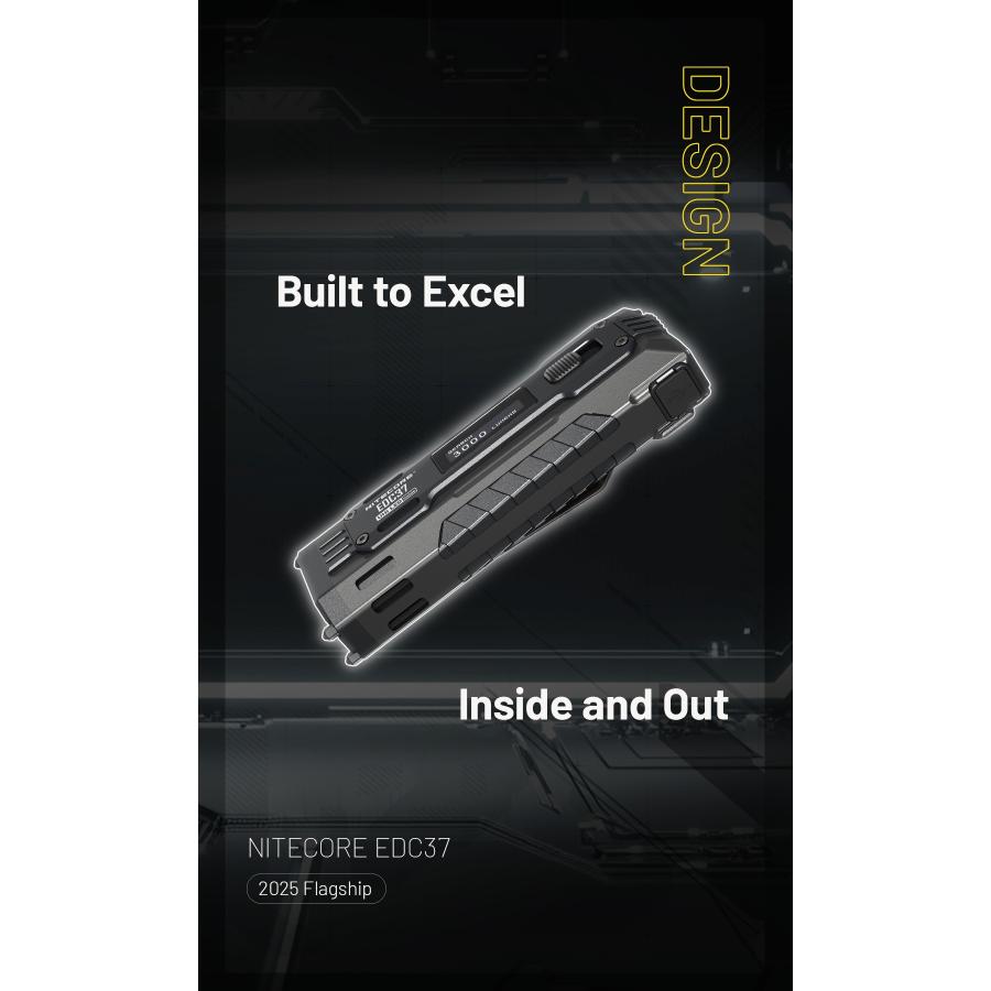 NITECORE（ナイトコア） Nitecore EDC37 フラッシュライト 8000