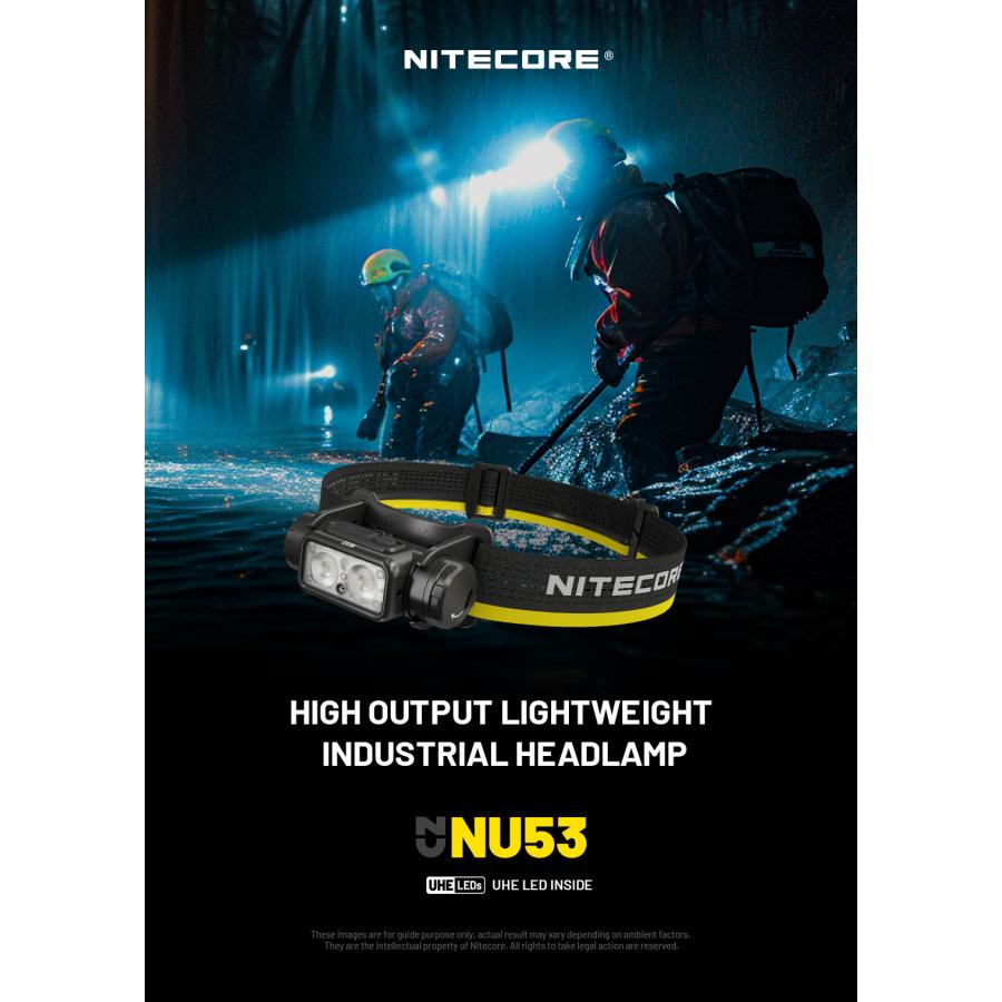 NITECORE（ナイトコア） Nitecore NU53 ヘッドライト 1800ルーメン USB