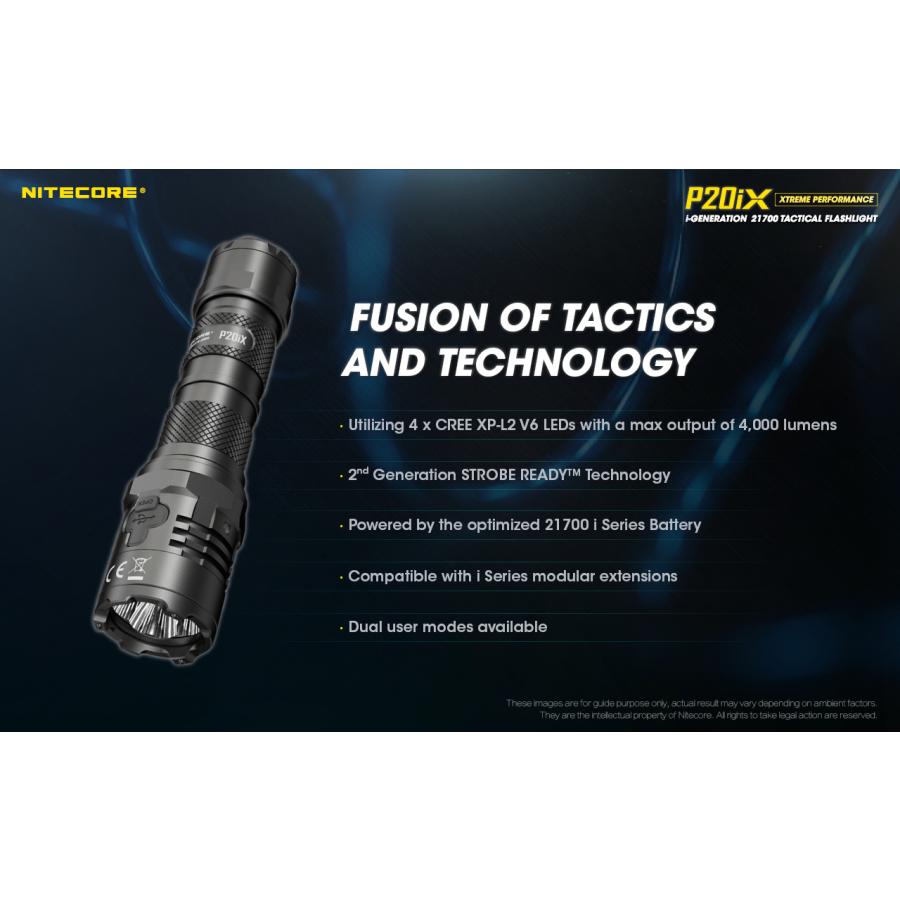 NITECORE（ナイトコア） Nitecore P20iX タクティカルフラッシュライト
