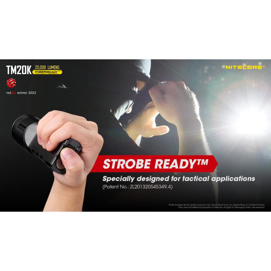 NITECORE Nitecore TM20K 高出力フラッシュライト 2万ルーメン NITECORE Nitecore TM20K 高出力フラッシュライト 2万ルーメン