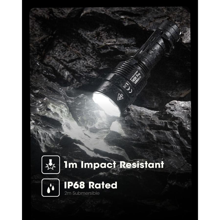 NITECORE Nitecore TM9K Pro 高出力 タクティカルフラッシュ NITECORE Nitecore TM9K Pro 高出力 タクティカルフラッシュ