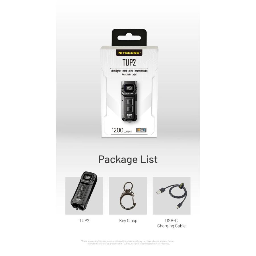NITECORE（ナイトコア） Nitecore TUP2 ミニライト キーチェーンライト