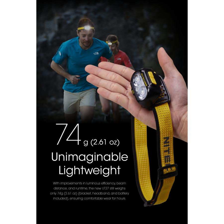 NITECORE（ナイトコア） Nitecore UT27 ヘッドライト 最大800ルーメン