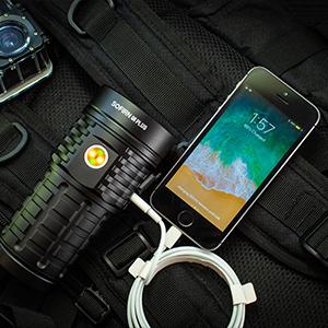 Sofirn Q8 PLUS 大光量フラッシュライト 16000ルーメン 色温度6500K