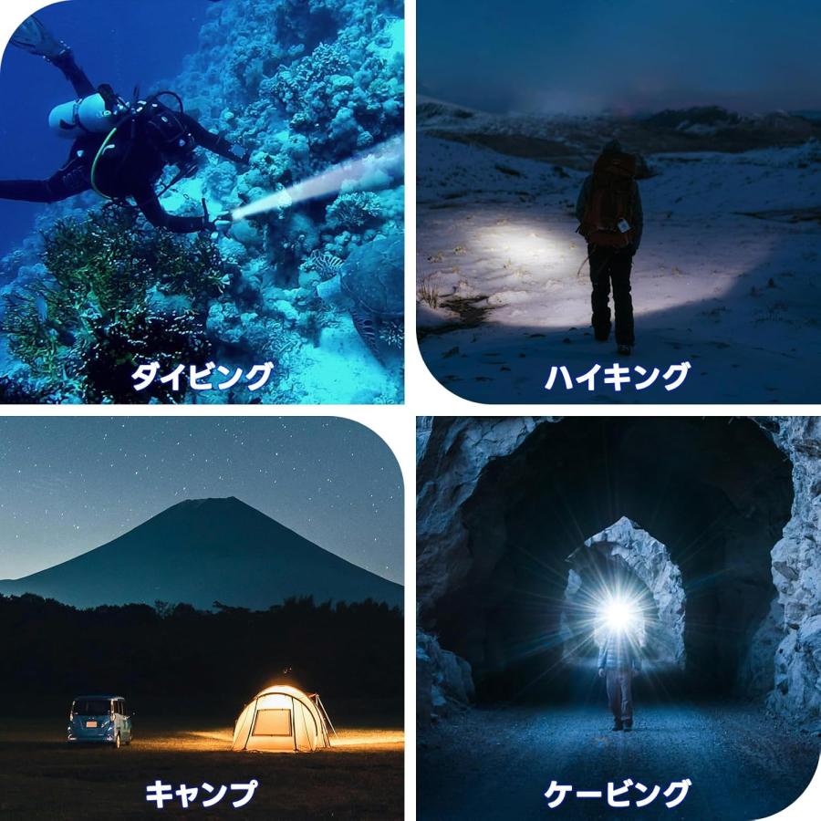 Sofirn SD06 ダイビングライト 3200ルーメン 水深100m対応 水中ライト 色温度6500K |  | 03