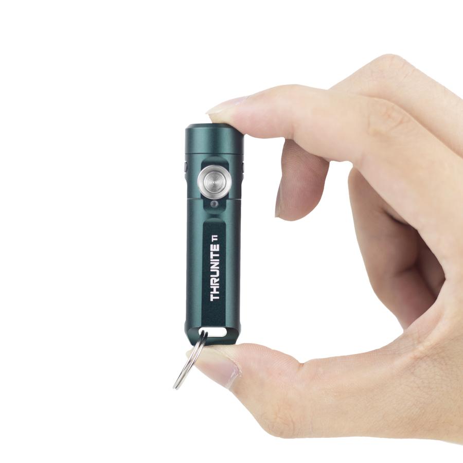 ThruNite Ti キーチェーンライト 704タクティカル 650ルーメン USB-C