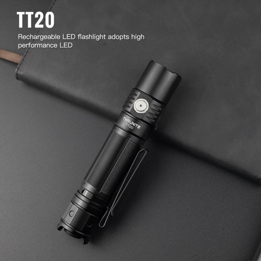 ThruNite TT20 フラッシュライト 最大2010ルーメン 最大照射305m 21700