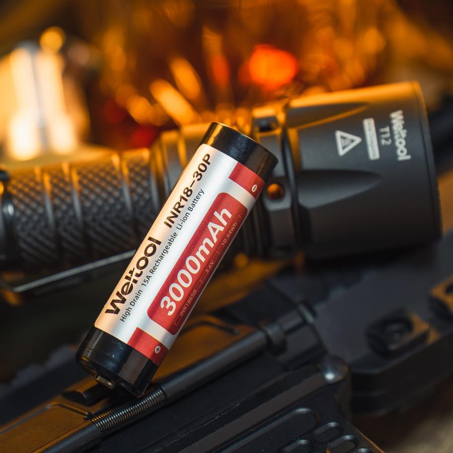 Weltool T12 3TAC タクティカル フラッシュライト 2000ルーメン