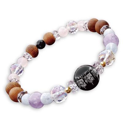 阪神タイガース公認グッズ 数珠 ブレスレット レディース 阪神六甲おろしブレス ピンク :4580636016072:早矢仕商会ヤフーショッピング店