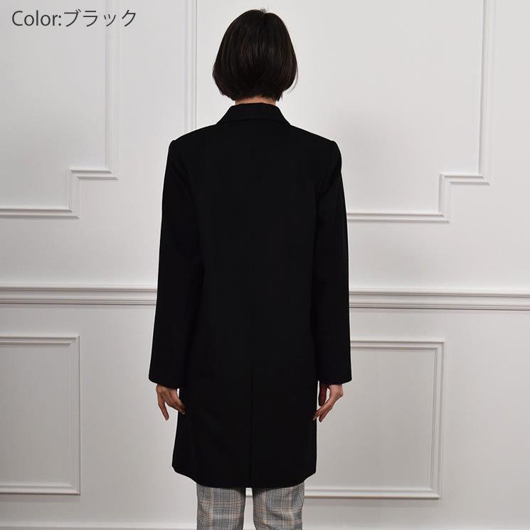 チェスター コート カシミヤ カシミア ウール混 ウール カジュアル テーラー 通勤 おしゃれ (ca2004) | Merfirge | 09