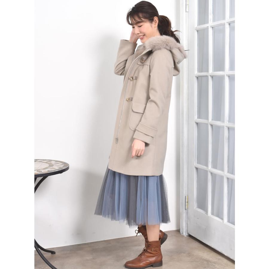 【極美品/カシミヤ100%/XL】ロロピアーナ ダッフルコート フォックスファー Loro Piana - ロロピアーナ カシミヤ100% フォックスファー ニット