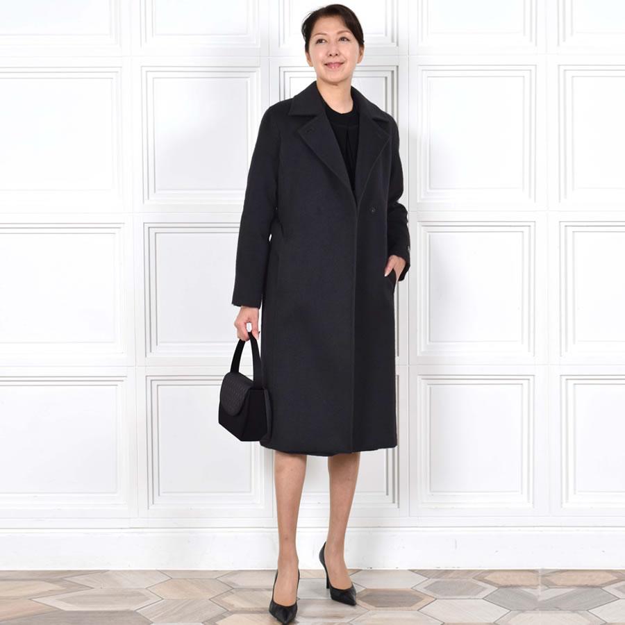 カシミヤ コート レディース カシミヤ100% 厚手 ウェービーカシミヤ ロングコート 冠婚葬祭 テーラード ロング丈 ベルト付き 裏地 キュプラ 通勤(ca4026) カシミヤ コート レディース カシミヤ100% 厚手 ウェービーカシミヤ