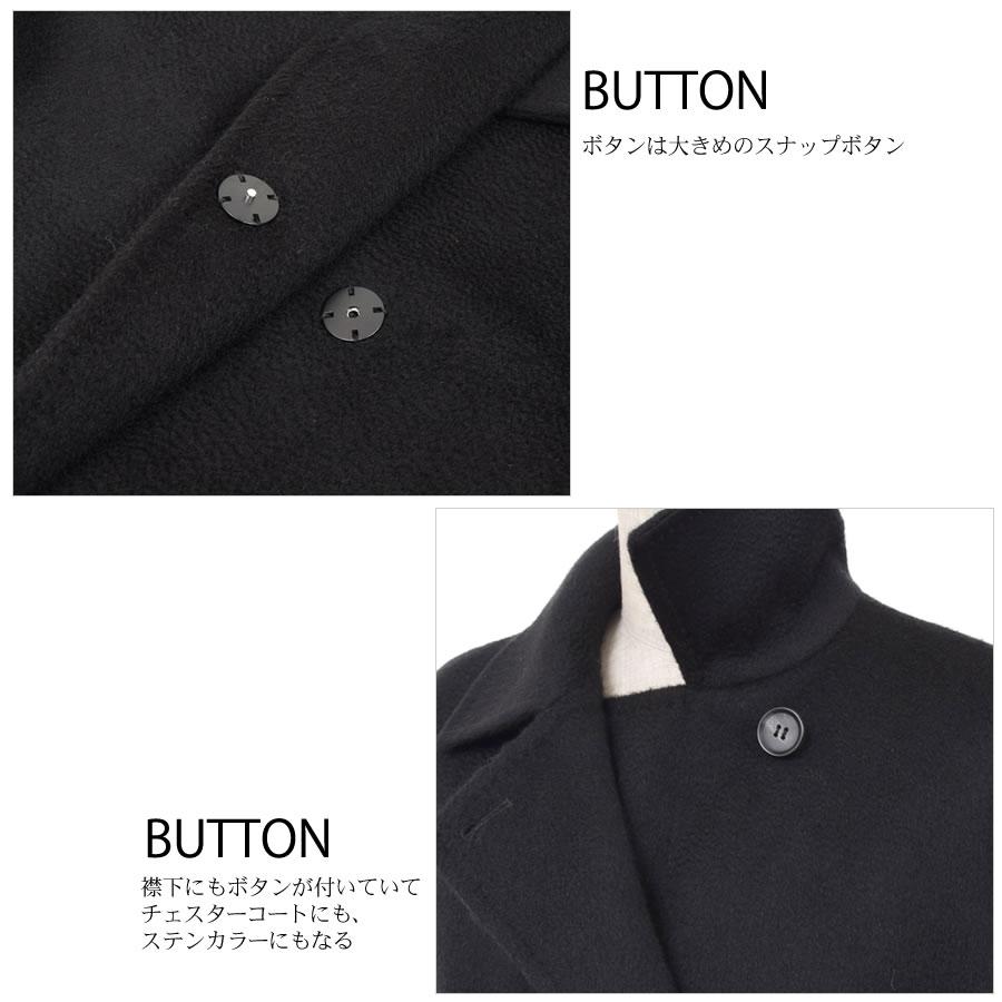 カシミヤ コート レディース カシミヤ100% 厚手 ウェービーカシミヤ