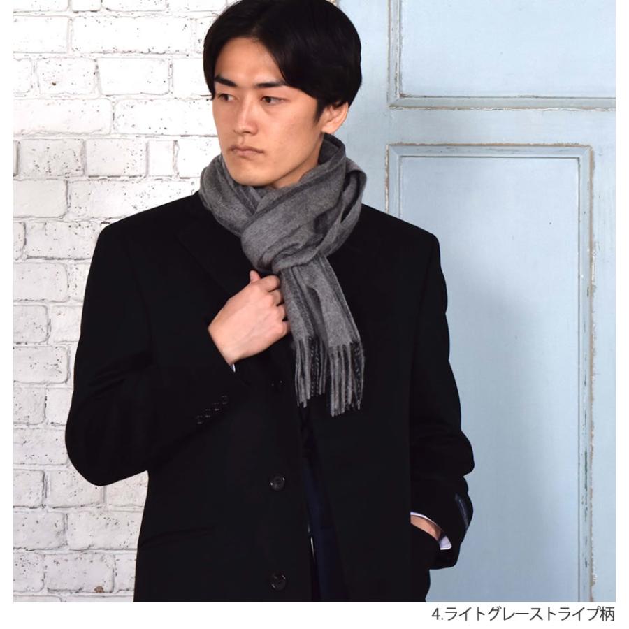 バーバリー 100% カシミヤ マフラー ネイビー紺 男女兼用 BURBERRY（マフラー/ショール ・ ブルー・ネイビー/青色系）の