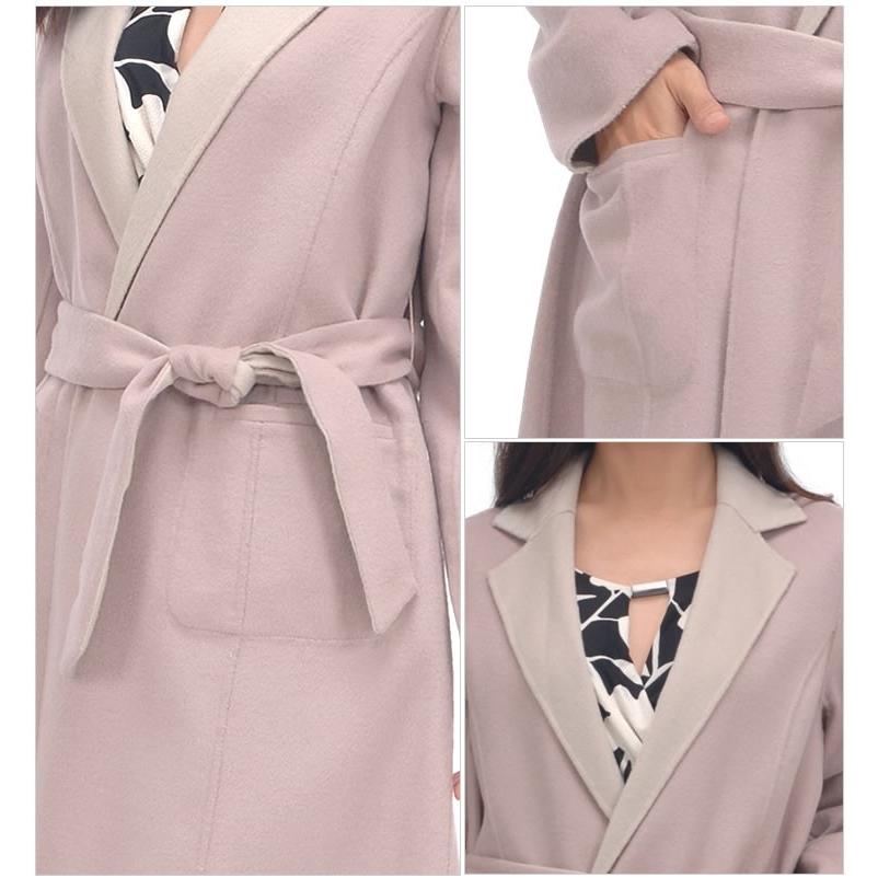 カシミヤ 混紡 リバーシブル テーラー コート(CW1630) チェスターコート カシミヤ 混 リバーシブル ウール カジュアル 一枚