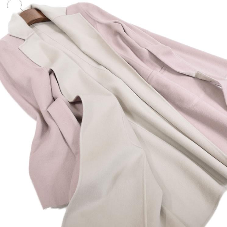 チェスターコート カシミヤ 混 リバーシブル ウール カジュアル  一枚仕立て 通勤 おしゃれ (cw1630) |  | 20