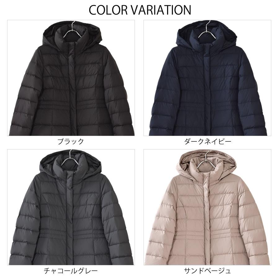 Merfirge ダウンコート レディース ミディアム メルファージュ ダウン 