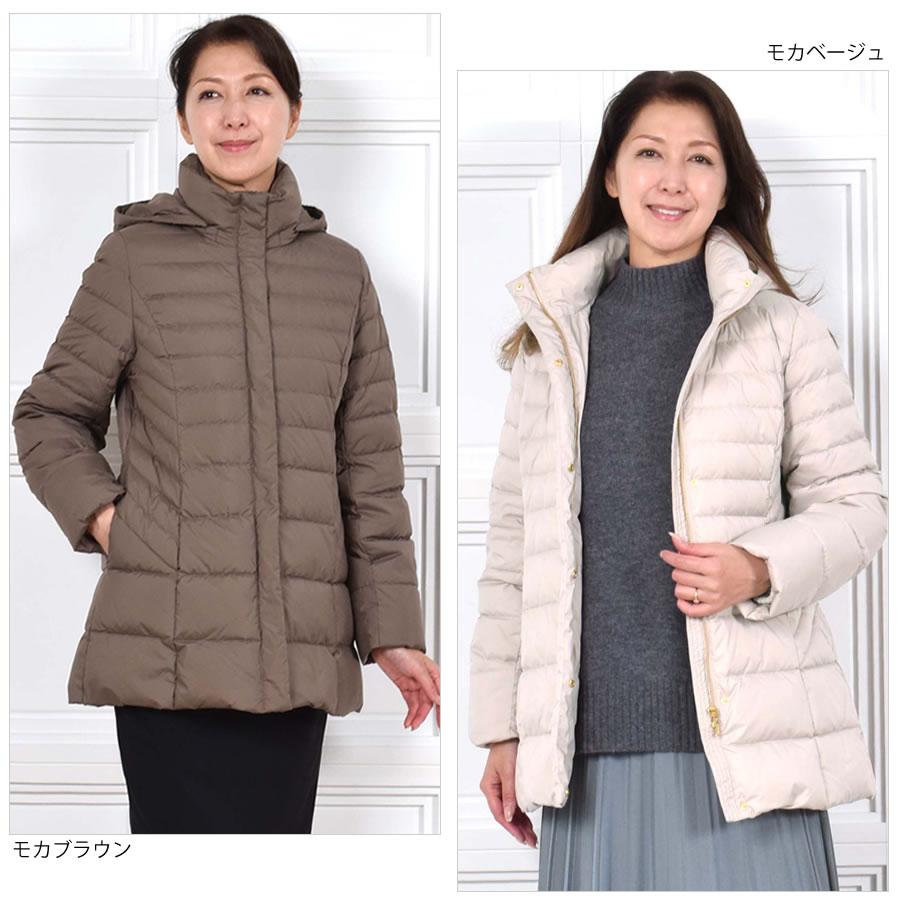 ダウンコート 洗えるダウン レディース ミディアム メルファージュ ダウン90% フード付き ダウン コート 自宅で洗えるダウン ミドル丈 ミドル丈コート (d3162)[Merfirge] Merfirge ダウンコート 洗えるダウン レディース ミディアム