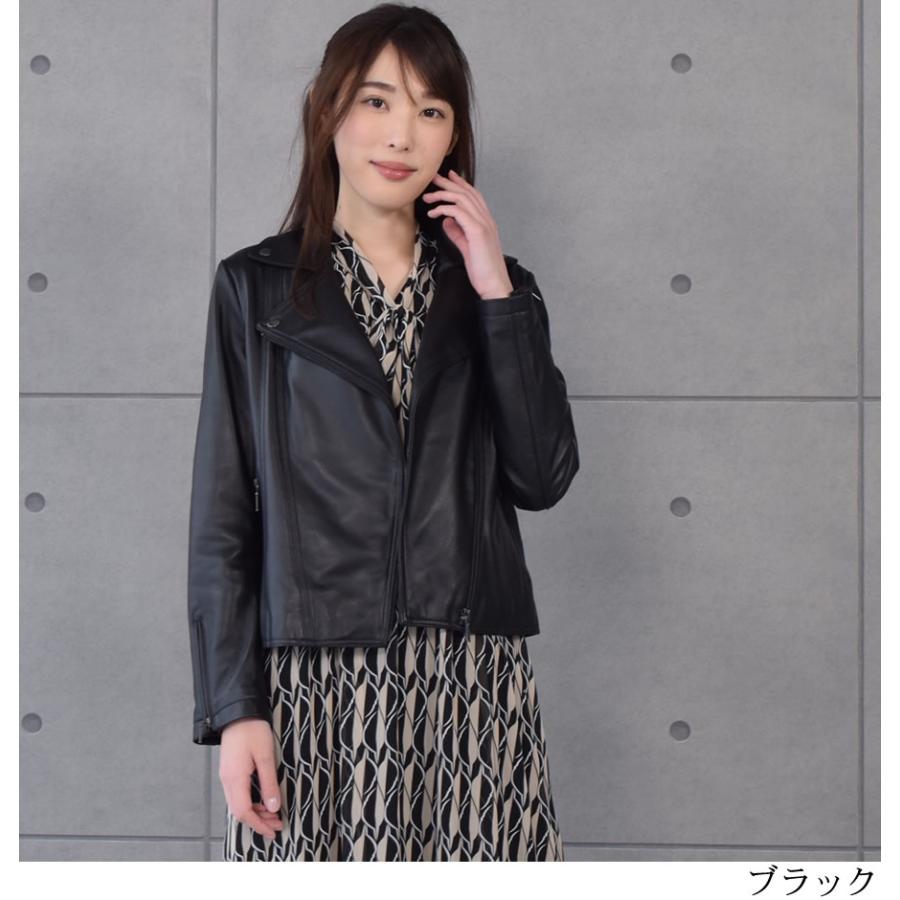 Merfirge 爆買 ラムレザーライダースジャケット ダブルレディス 結婚式