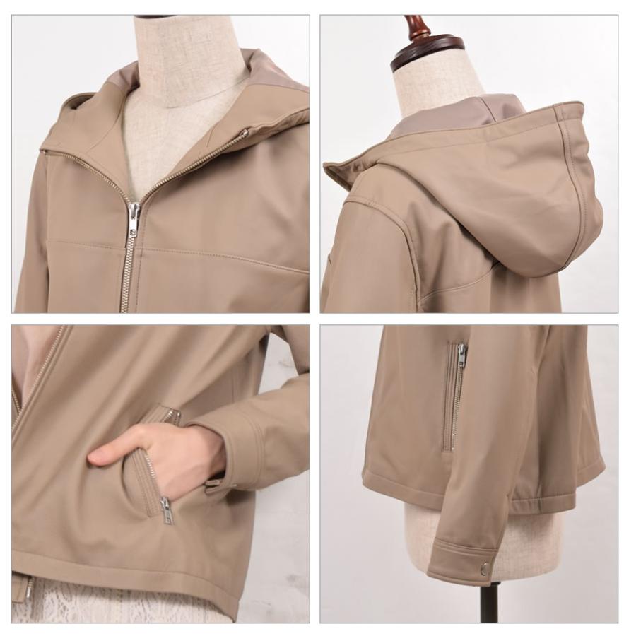 Merfirge フード付ジャケット 本革 本皮 レザージャケット 革ジャン