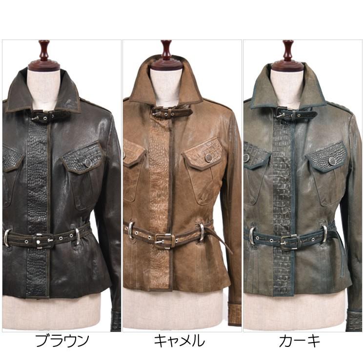 レザージャケットイタリー製 ラム   本革 本皮 ジャケット 革ジャン ライダース ブルゾン  秋冬 ギフトの画像