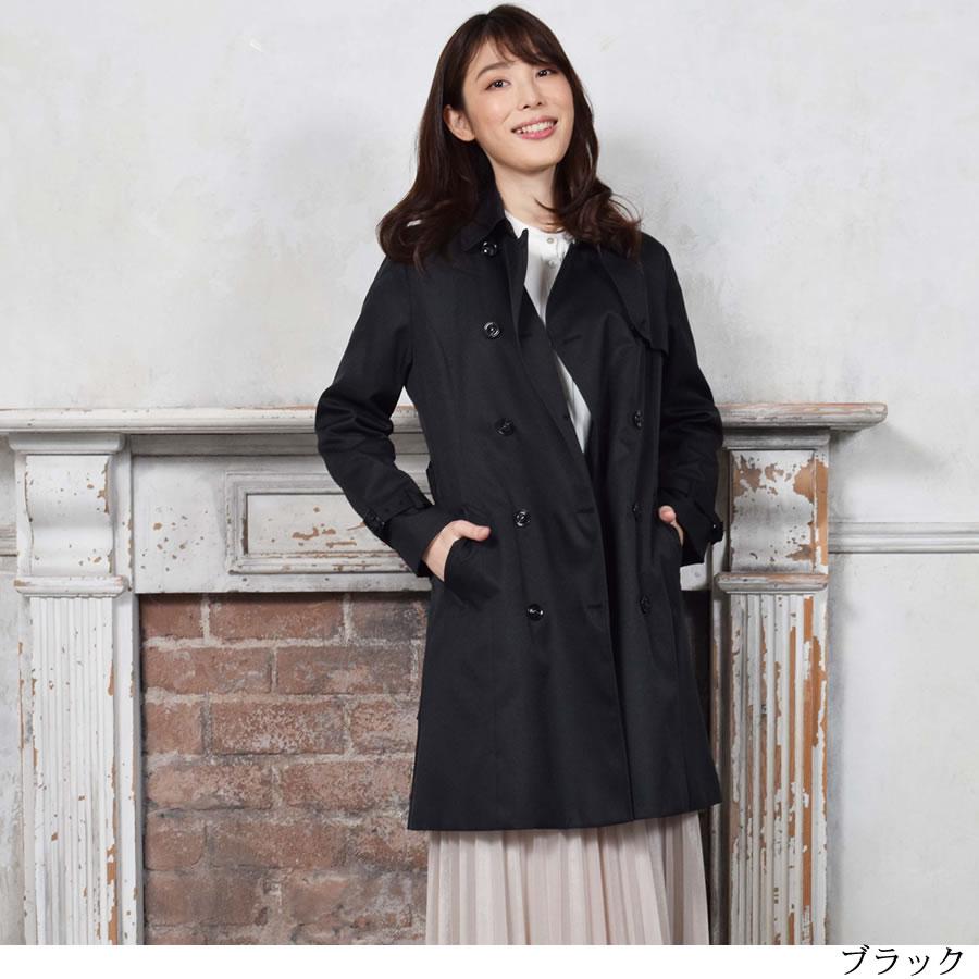 Merfirge トレンチ コート 蓄熱 ライナー付 ミドル丈 ライナー