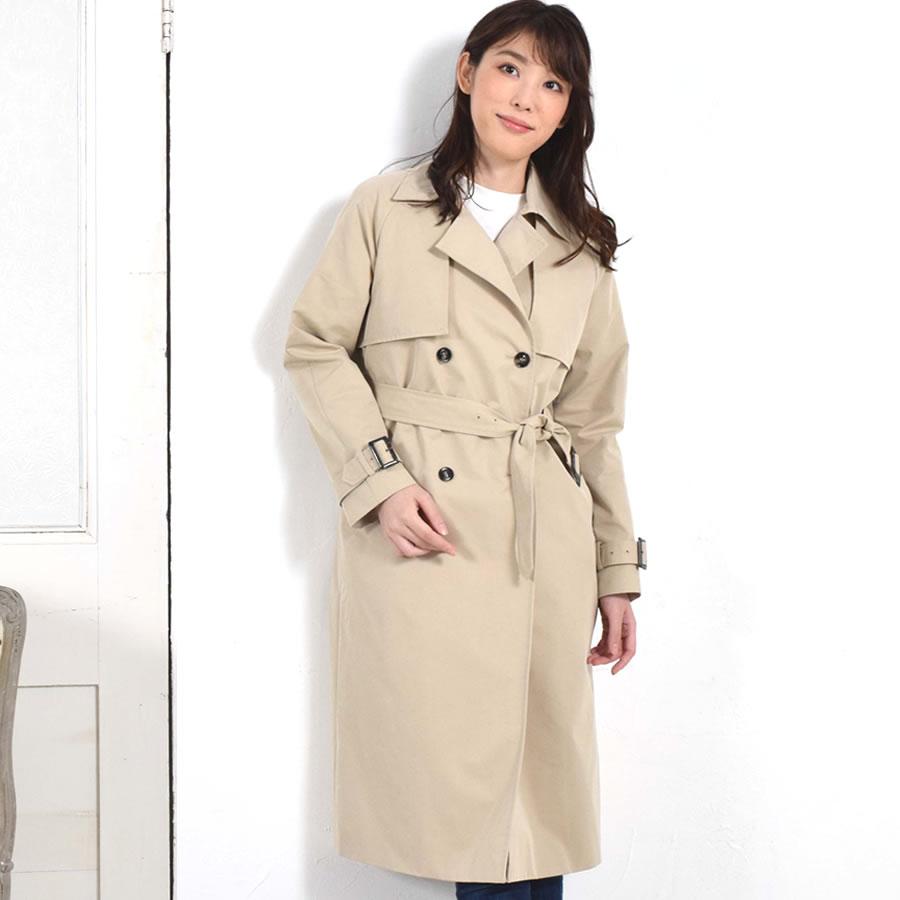 Merfirge トレンチコート レディース中綿 ライナー 付 ロング ライナー