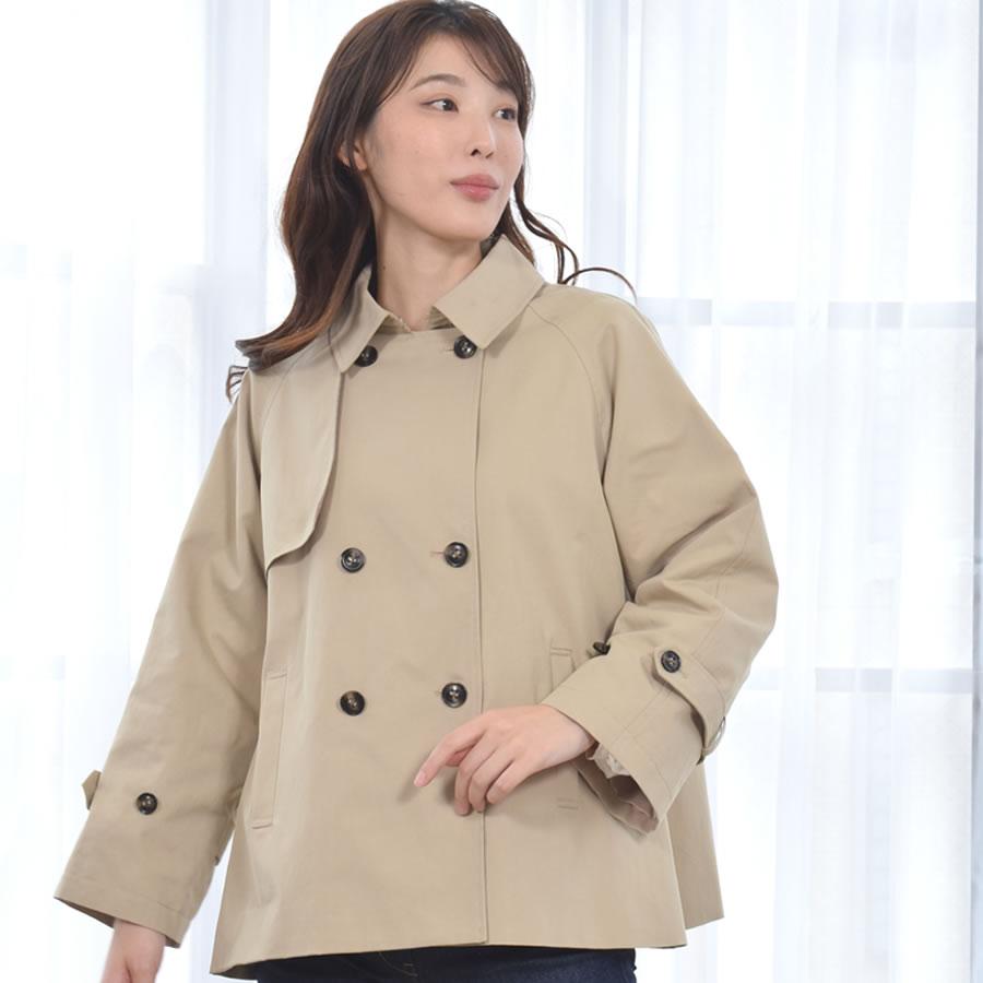 美品 定価12万 ランバンコレクション　ショート　トレンチコート 38 トレンチコート | LANVIN COLLECTION (Women)/ランバンコレクション