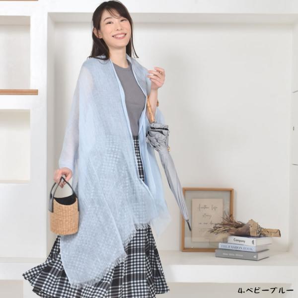 Merfirge リネン 大判 ストール 春 レディース 麻 洗える リネン Merfirge リネン 大判 ストール 春 レディース 麻 洗える リネン