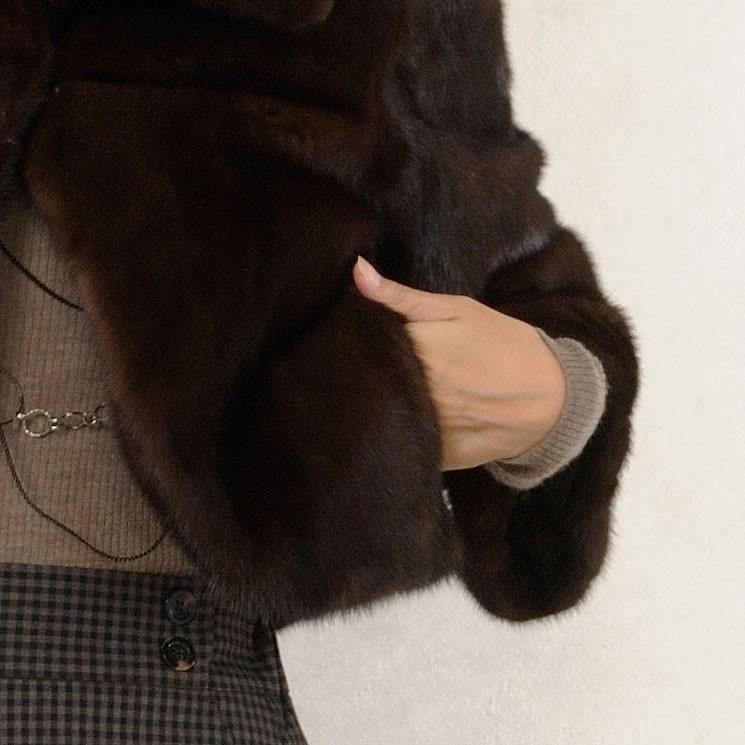 SAGA ダーク ミンク ファー ジャケット(mb1292) : ハヤシグチ